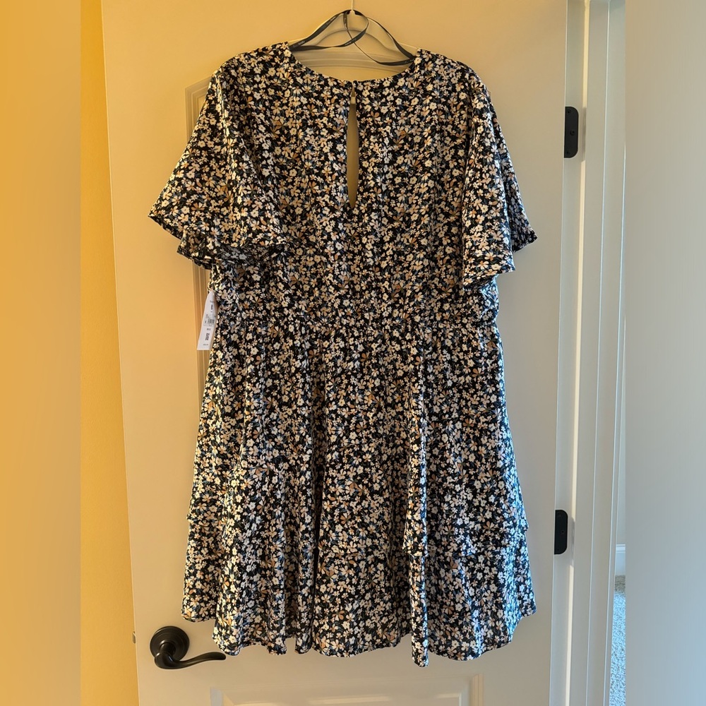 Floral mini dress with sleeves from Arula by Altar’d State - Picture 2 of 3